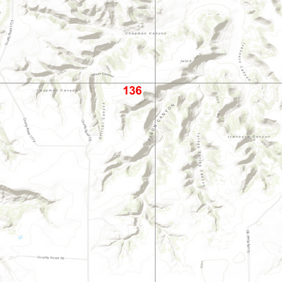 2025 Colorado Hunt Map – GMU 136 Preview 2