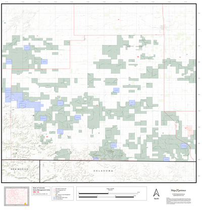2025 Colorado Hunt Map – GMU 144 Preview 1