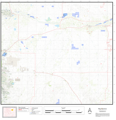 2025 Colorado Hunt Map – GMU 99 Preview 1