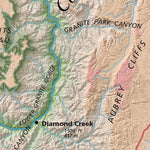 Map the Xperience Grand Canyon National Park - NPS Map - Hike Arizona - Bike Arizona digital map