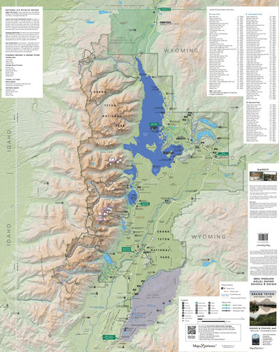 Map the Xperience Grand Teton National Park digital map