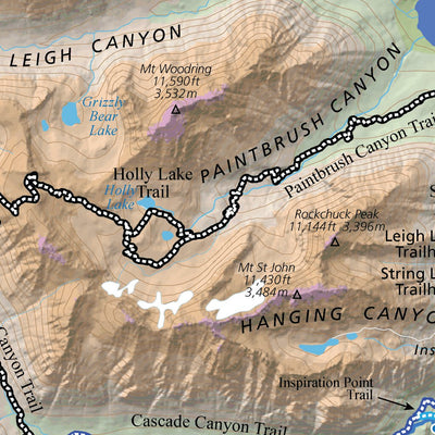 Map the Xperience Grand Teton National Park digital map
