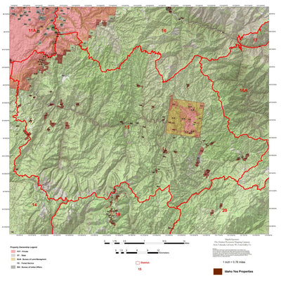 Map the Xperience Idaho Hunt Area 15 - Hunt Idaho digital map