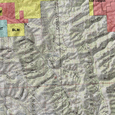Map the Xperience Idaho Hunt Area 73A - Hunt Idaho digital map