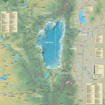 Map the Xperience Lake Tahoe Trails Map - Hike California - Bike California - Hike Nevada - Bike Nevada digital map