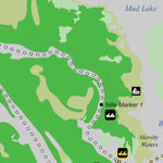Map the Xperience Long Lake Landing Mississippi River - Canoe Wisconsin - Canoe Minnesota digital map