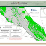 Map the Xperience Lower Mississippi River Pool 5 - Canoe Wisconsin - Canoe Minnesota digital map