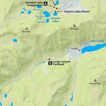 Map the Xperience Mono Lake-Lee Vining-Virginia Lakes - Fish California digital map