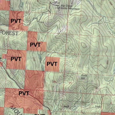 Map the Xperience Montana Hunt District 100 - Hunt Montana digital map