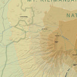 Map the Xperience Mount Kilimanjaro - Hike Africa digital map