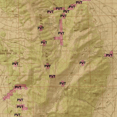 Map the Xperience Nevada Hunt Unit 104 - Hunt Nevada digital map