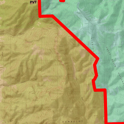 Map the Xperience Nevada Hunt Unit 115 - Hunt Nevada digital map