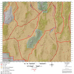 Map the Xperience Nevada Hunt Unit 132 - Hunt Nevada digital map