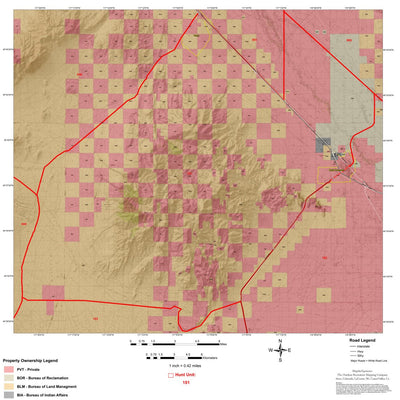 Map the Xperience Nevada Hunt Unit 151 - Hunt Nevada digital map
