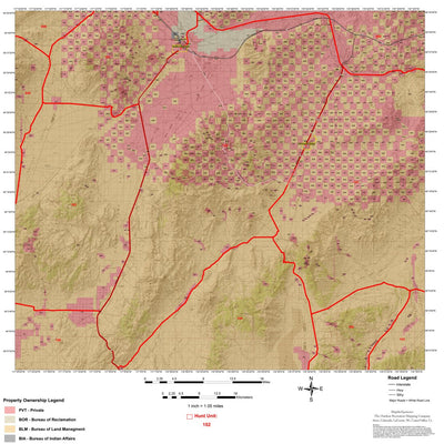 Map the Xperience Nevada Hunt Unit 152 - Hunt Nevada digital map