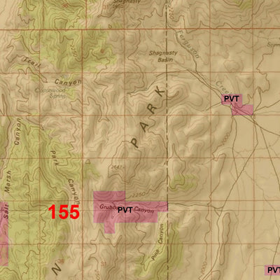 Map the Xperience Nevada Hunt Unit 155 - Hunt Nevada digital map