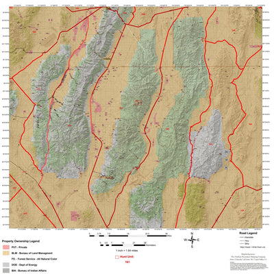 Map the Xperience Nevada Hunt Unit 161 - Hunt Nevada digital map