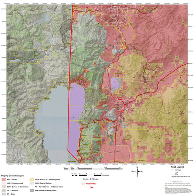 Map the Xperience Nevada Hunt Unit 194 - Hunt Nevada digital map