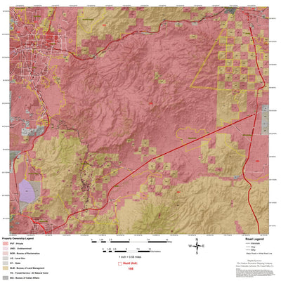 Map the Xperience Nevada Hunt Unit 195 - Hunt Nevada digital map