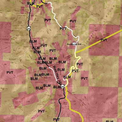 Map the Xperience Nevada Hunt Unit 195 - Hunt Nevada digital map