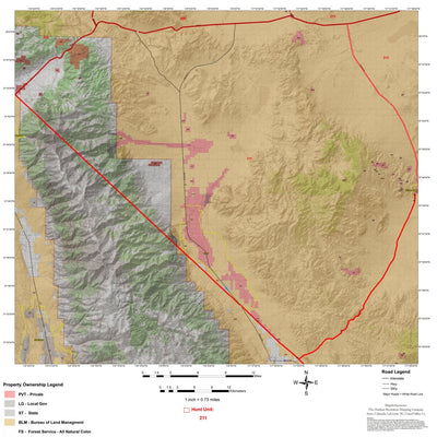 Map the Xperience Nevada Hunt Unit 211 - Hunt Nevada digital map