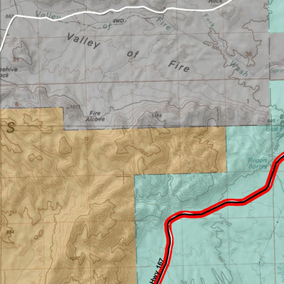 Map the Xperience Nevada Hunt Unit 267 - Hunt Nevada digital map