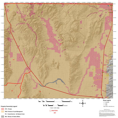 Map the Xperience Nevada Hunt Unit 31 - Hunt Nevada digital map