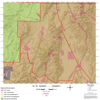 Map the Xperience Nevada Hunt Unit 32 - Hunt Nevada digital map