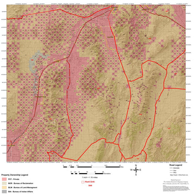 Map the Xperience Nevada Hunt Unit 44 - Hunt Nevada digital map