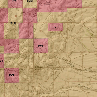 Map the Xperience Nevada Hunt Unit 65 - Hunt Nevada digital map