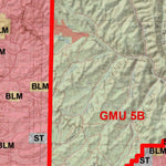 Map the Xperience New Mexico GMU 3 - Hunt New Mexico digital map