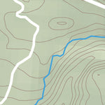 Map the Xperience North Fork White River - Snell Creek - Fish Colorado digital map