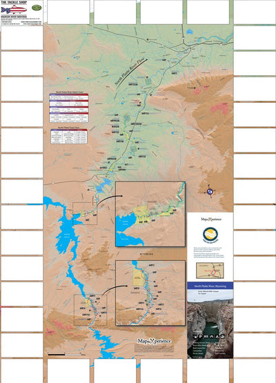 Map the Xperience North Platte River - Fish Wyoming digital map