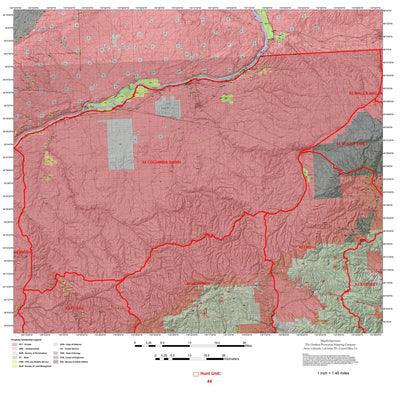 Map the Xperience Oregon Wildlife Management Area 44 - Hunt Oregon digital map