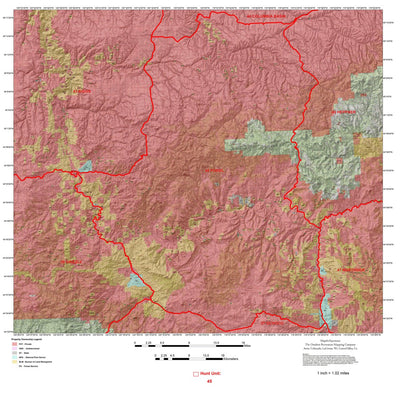 Map the Xperience Oregon Wildlife Management Area 45 - Hunt Oregon digital map