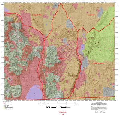 Map the Xperience Oregon Wildlife Management Area 74 - Hunt Oregon digital map