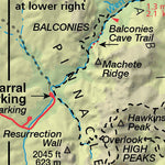 Map the Xperience Pinnacles National Park - NPS Map - Hike California digital map