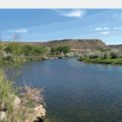 Map the Xperience San Juan River - Fish New Mexico digital map