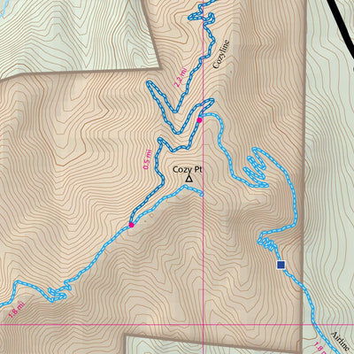 Map the Xperience Snowmass Colorado Biking & Hiking Trail Map - Hike Colorado - Bike Colorado digital map
