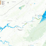 Map the Xperience South Holston River - Fish Tennessee digital map