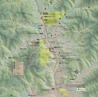 Map the Xperience Sun Valley - Ketchum Idaho Trails Map - Hike idaho - Bike Idaho digital map