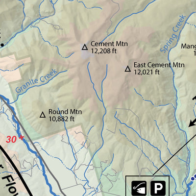 Map the Xperience Taylor River - Fish Colorado digital map