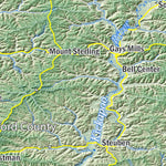 Map the Xperience The Driftless Region - Canoe Wisconsin - Canoe Minnesota digital map