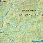 Map the Xperience Transylvania County North Carolina Waterfall Map - Drive North Carolina digital map