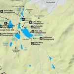 Map the Xperience Upper Owens River and Mammoth Lakes - Fish California digital map