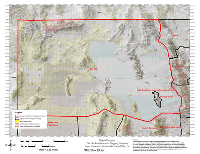 Map the Xperience Utah DWR Box Elder - Hunt Utah digital map