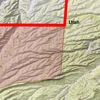 Map the Xperience Utah DWR Nine Mile-Anthro-Myton Bench - Hunt Utah digital map
