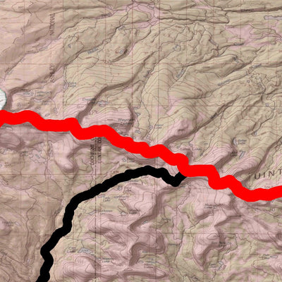 Map the Xperience Utah DWR North Slope - Hunt Utah digital map