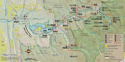 White River Overview Map - Fish Colorado Preview 1