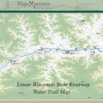 Map the Xperience Wisconsin River - Canoe Wisconsin digital map